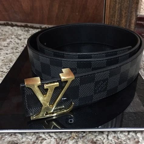 lv belt black gold